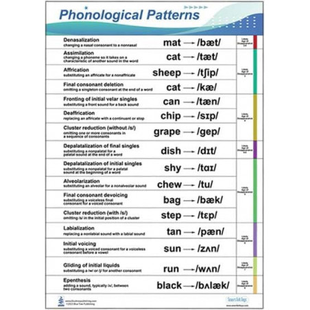 Phonological Pattern Regular Poster