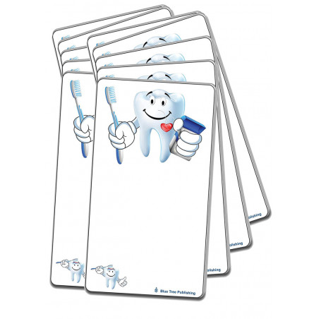 Brush Your Teeth Sticky Notes 10 Pack