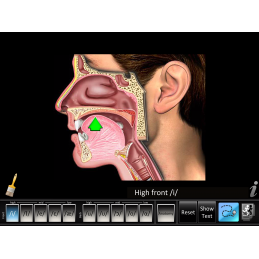 Speech Articulation: Vowels Front/Back App