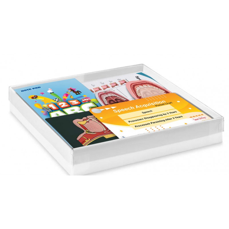 SLP Speech Language Pathologist Gift Set 6 piece Speech Articulation and Speech Acquisition